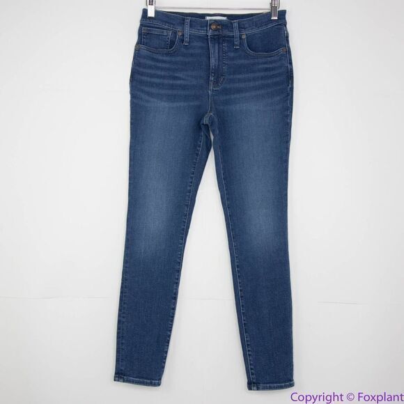 NEW Madewell 9"‎ Mid-Rise Skinny Jeans in Orland Wash: TENCEL™ Denim 29 - Picture 1 of 15